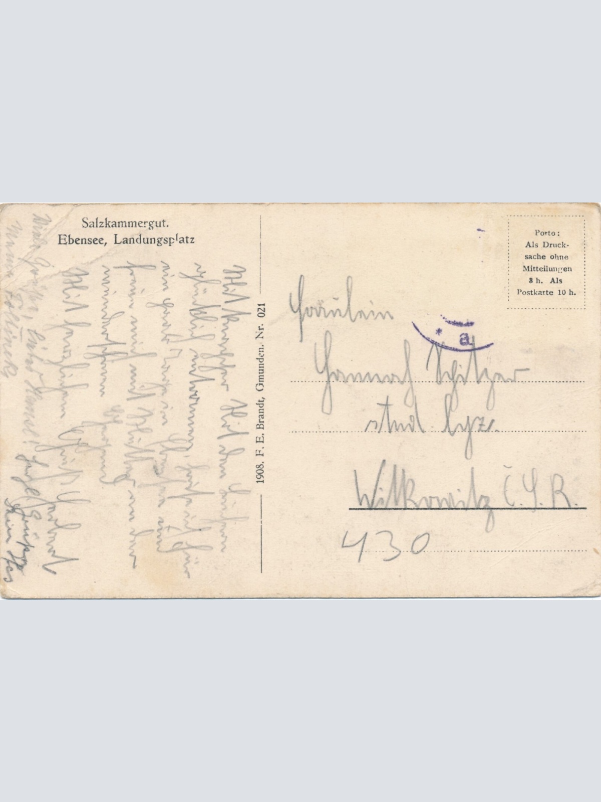 AK aus Ebensee Oberösterreich (6694)