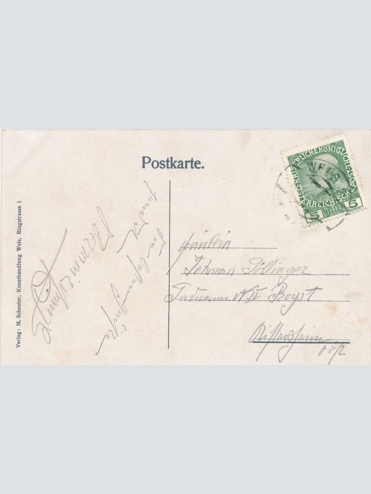 AK aus Wels Kreisgericht Oberösterreich (6699)