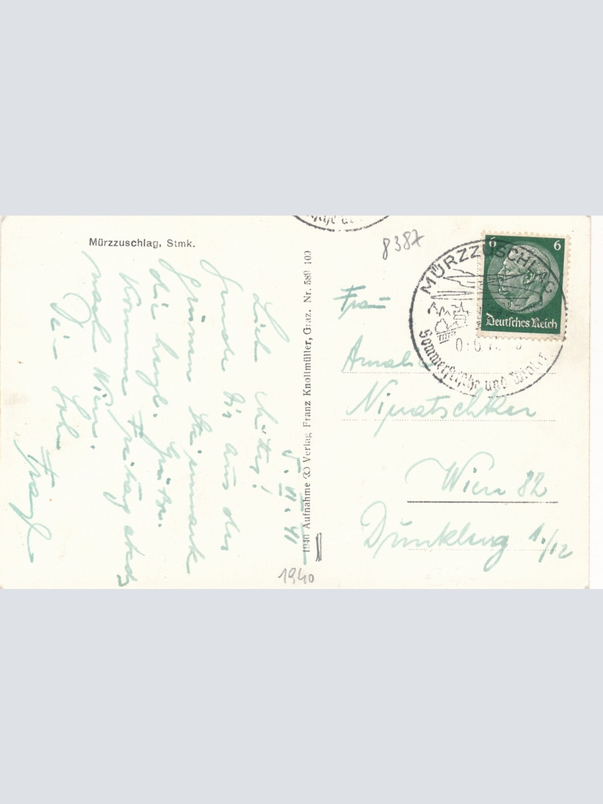 AK aus Mürzzuschlag Steiermark (7321)