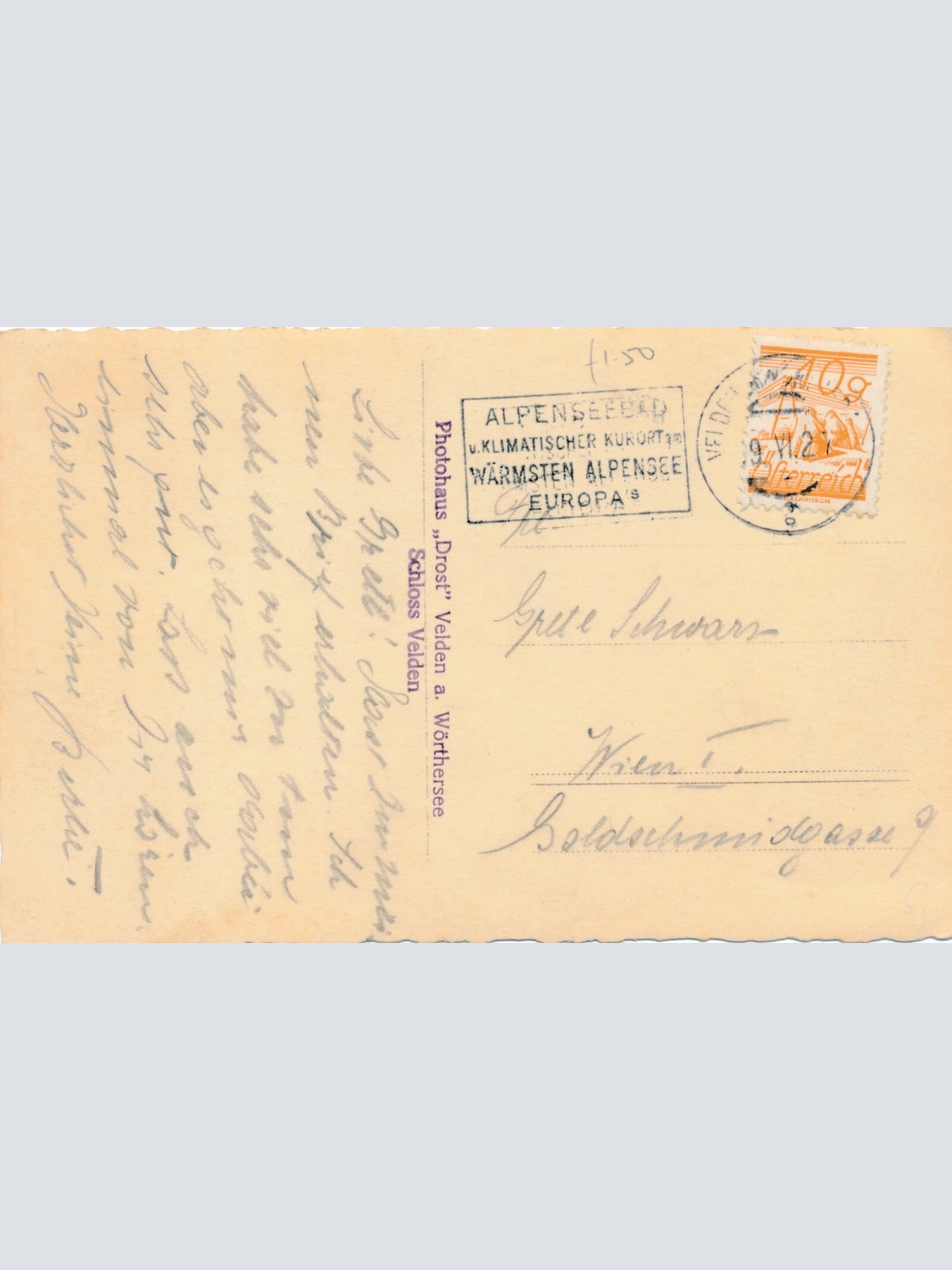 AK aus Engstlen Bundestrand Kärnten (7497)