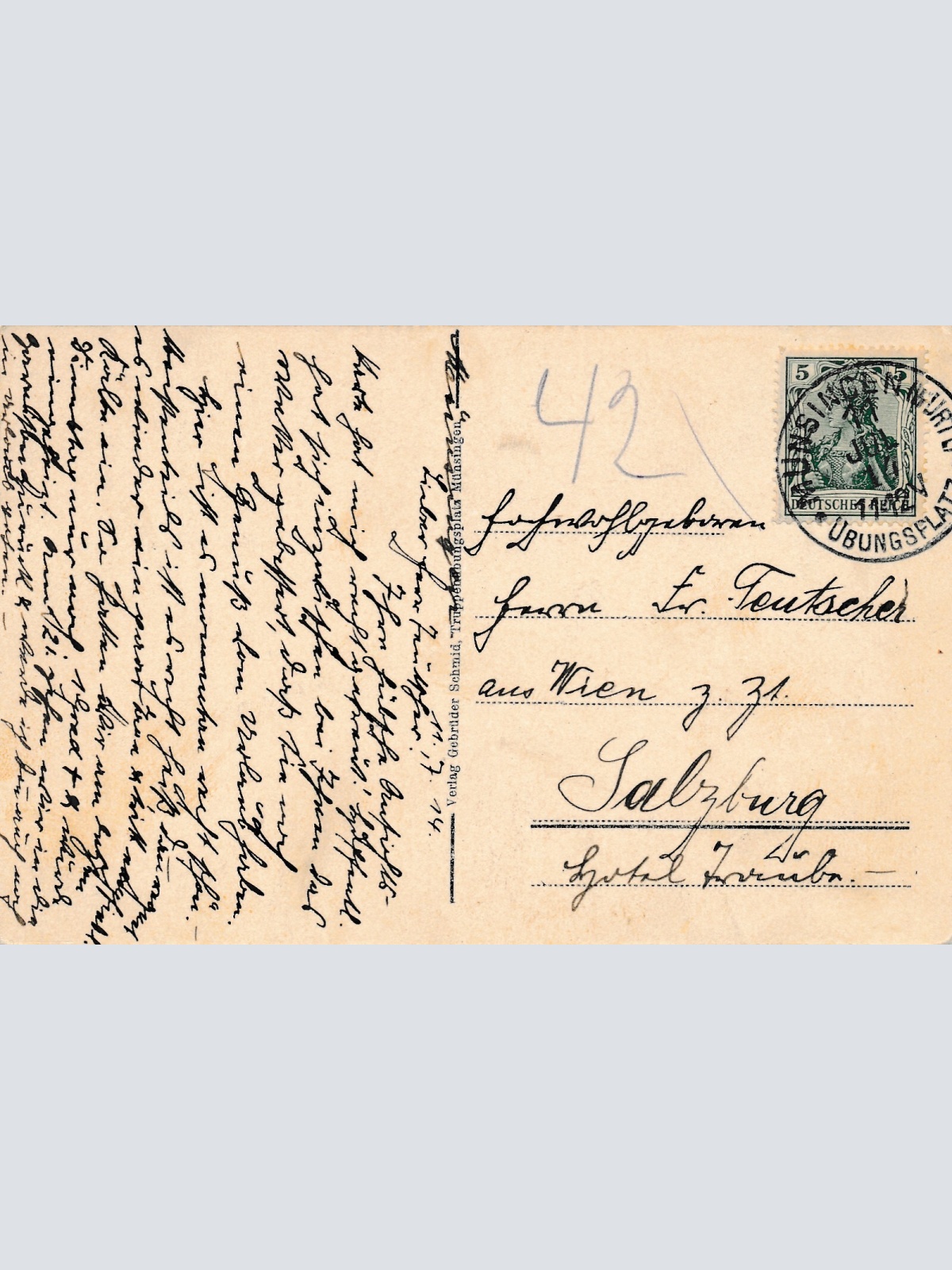 AK vom Truppenübungsplatz Münsingen (6484)