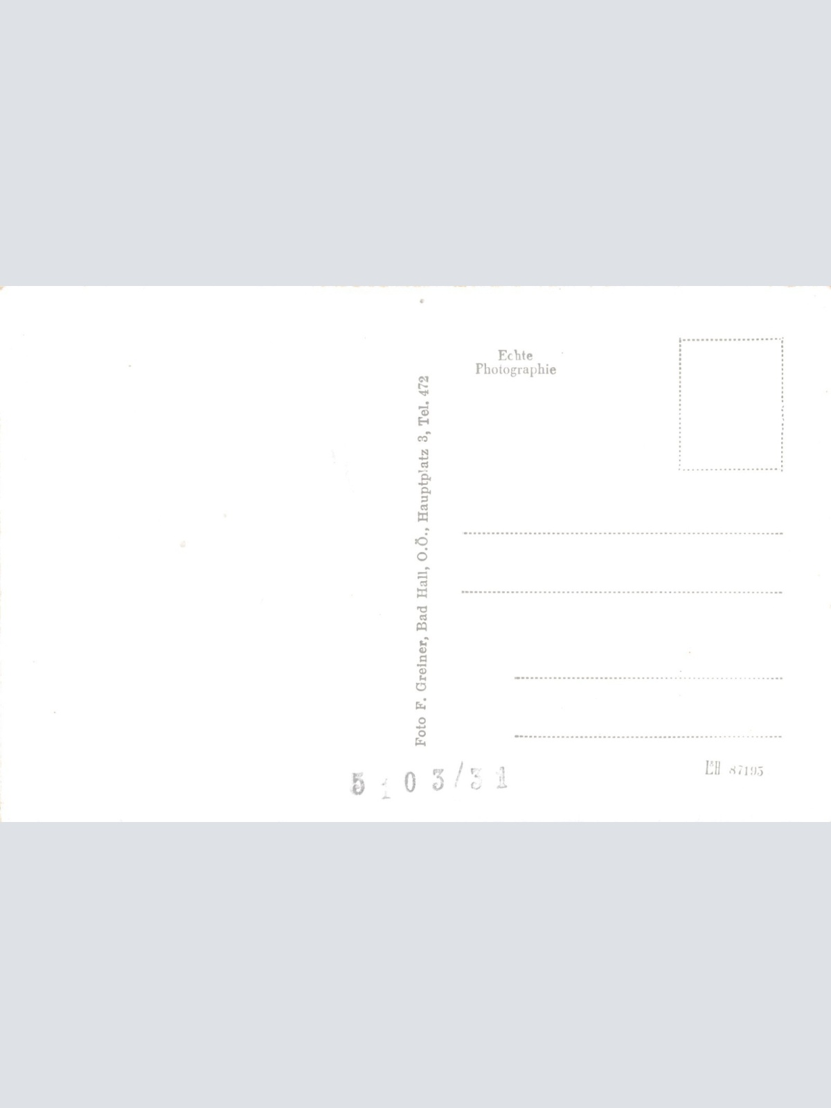 AK, Bad Hall, Oberösterreich (S2033)