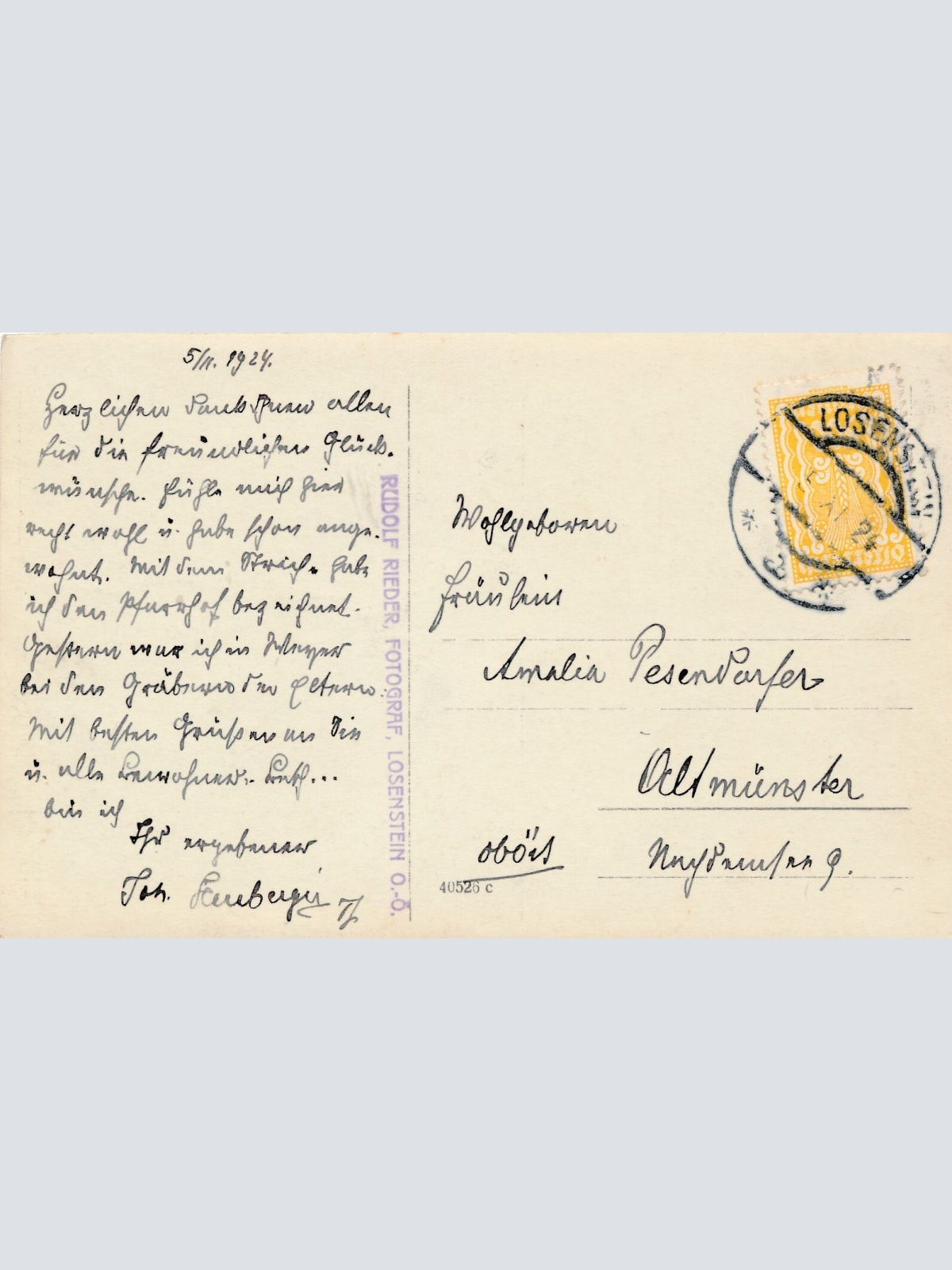 AK, Losenstein, Oberösterreich (S2036)