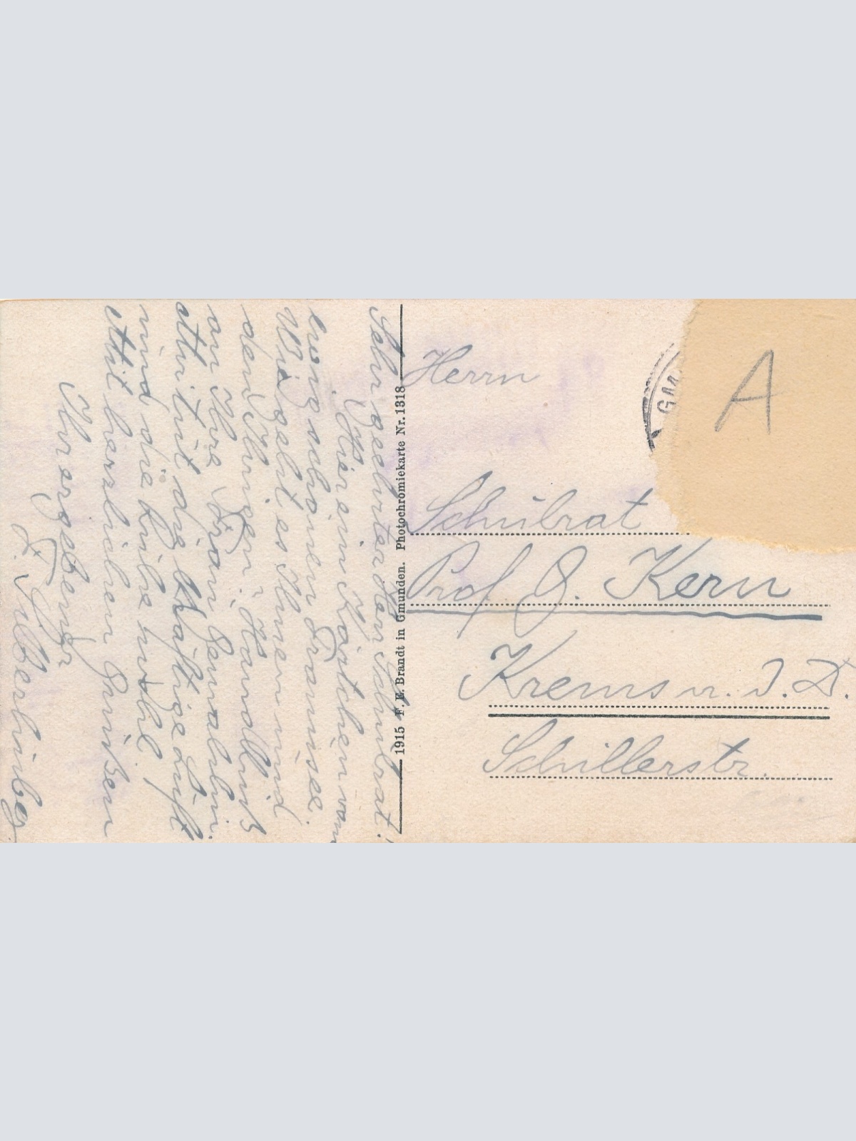 AK, Salzkammergut, Hois'n u. Traunstein, Oberösterreich (S2037)