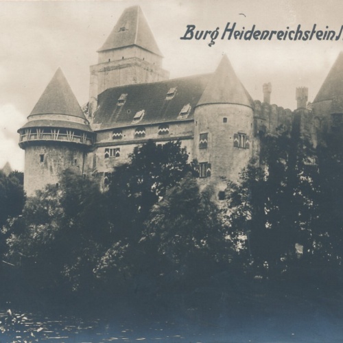 AK von der Burg Heidenreichstein Niederösterreich (7420)