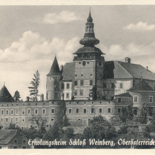 AK vom Schloß Weinberg Oberösterreich (7437)