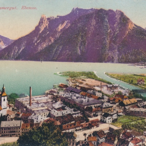 AK aus Ebensee Oberösterreich (7446)