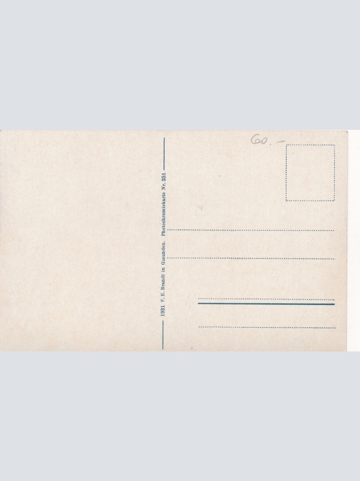 AK aus Traunkirchen Fronleichnamsprozession Oberösterreich (7435)