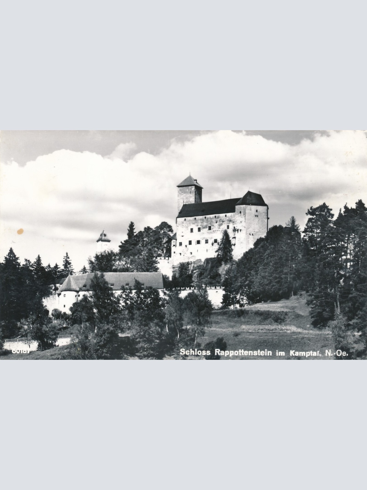 AK vom Schloss Rappottenstein Niederösterreich (7422)