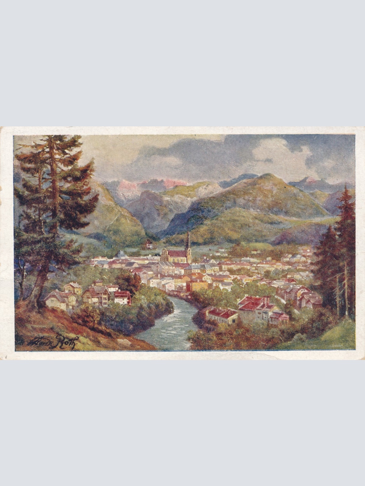 AK aus Bad Ischl Oberösterreich (7448)