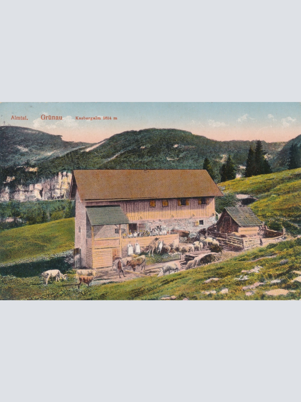 AK aus Grünau Oberösterreich (7471)