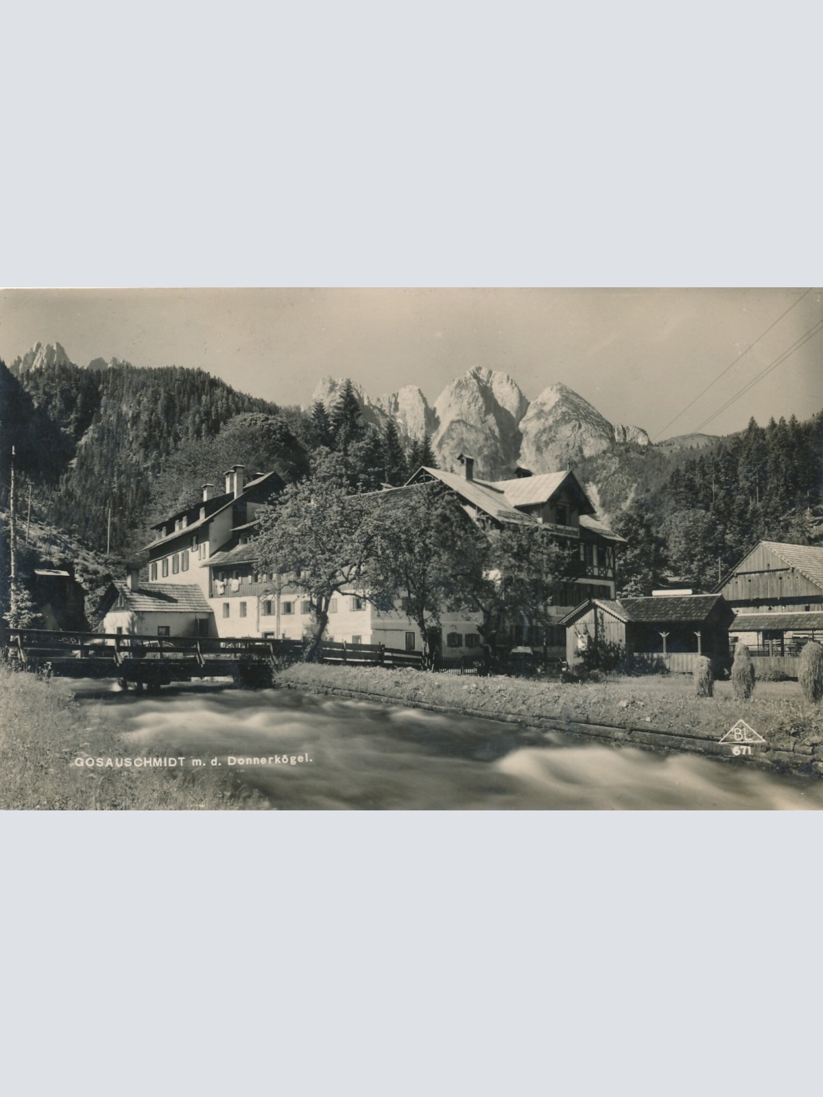 AK aus Gosauschmidt Oberösterreich (7459)