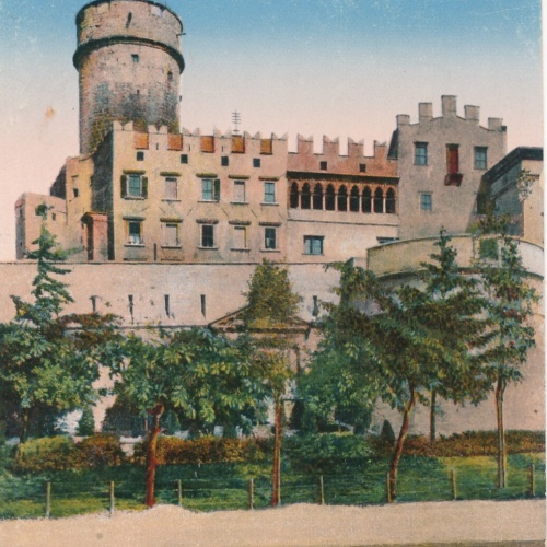 AK aus Trento mit Castello Italien (7067)