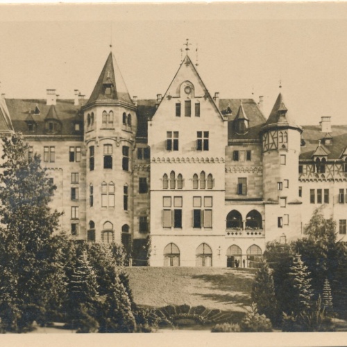 AK aus Gmunden mit Schloss Cumberland Oberösterreich (7690)