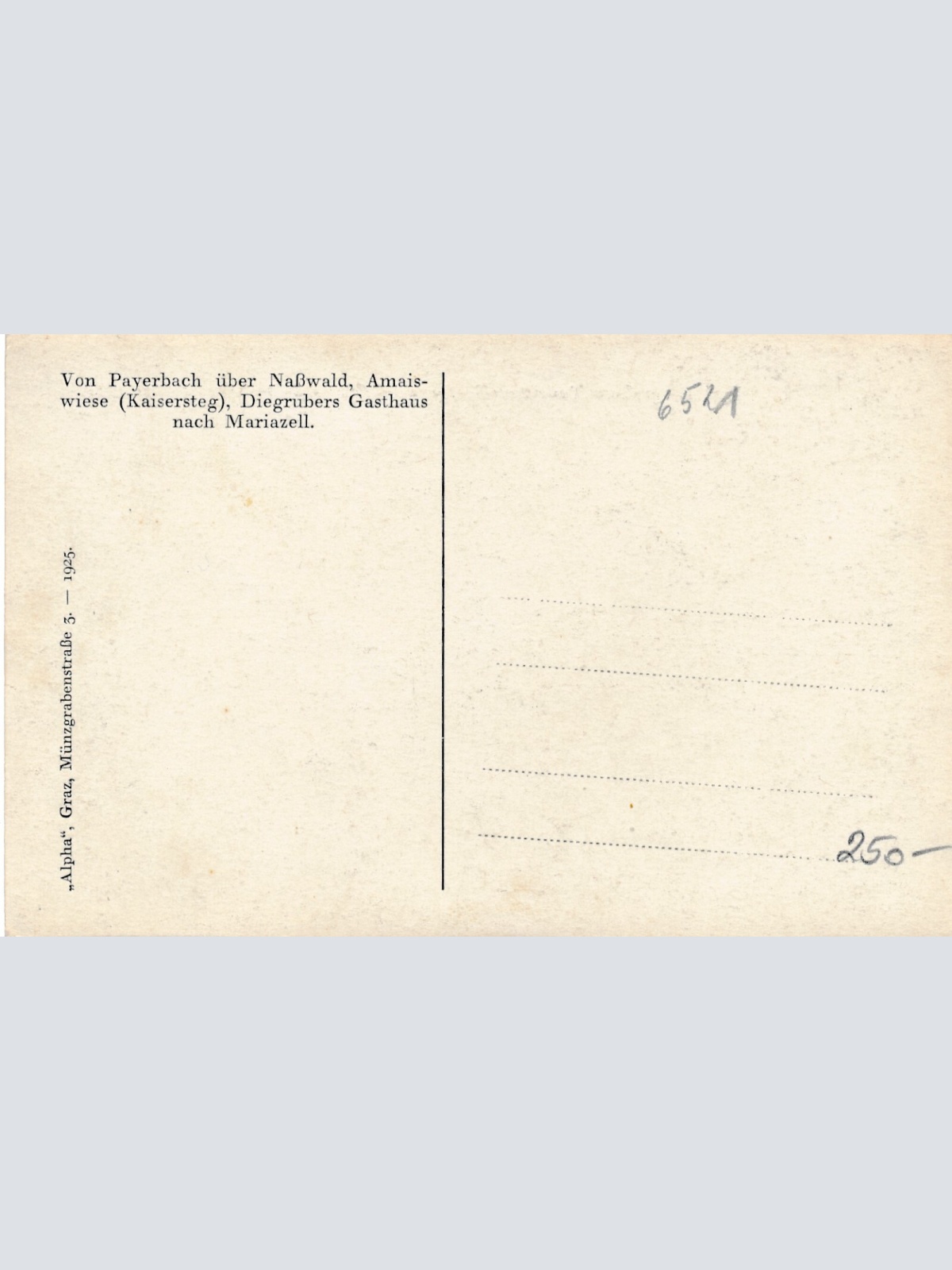 AK aus Neuwald Frein mit Karl Diegrubers Gasthaus Steiermark (7170)