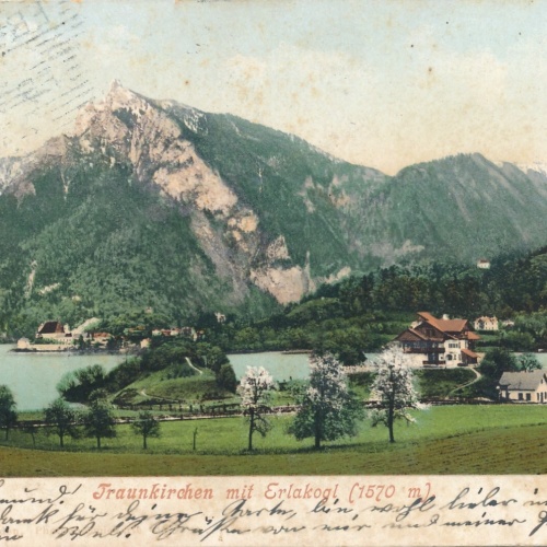 AK aus Traunkirchen mit Erlakogl Oberösterreich (7678)