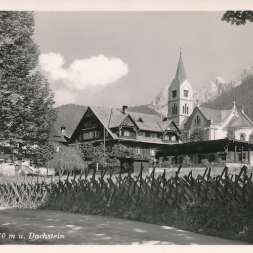 AK aus Ramsau mit Dachstein Steiermark (7158)