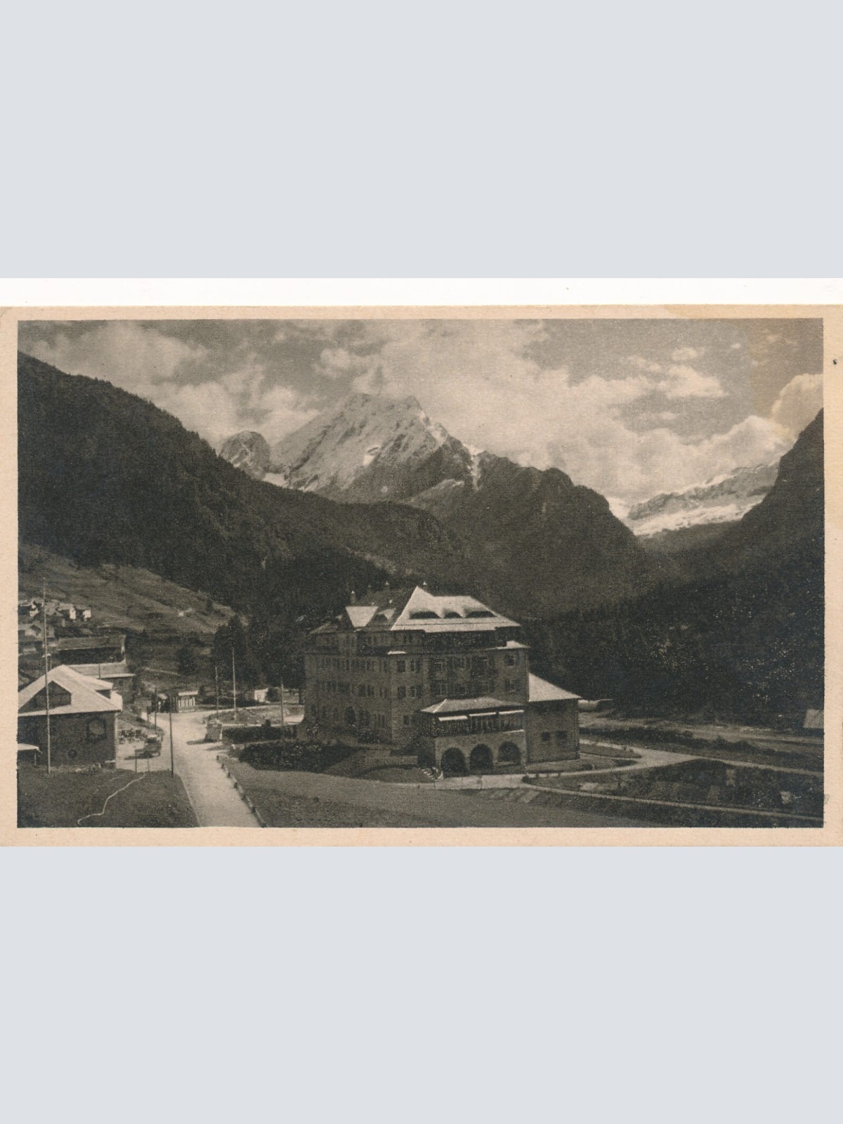 AK aus Fassa mit Hotel Canazei Italien (7726)