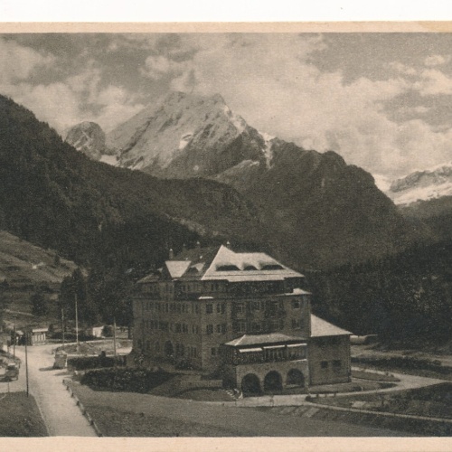 AK aus Fassa mit Hotel Canazei Italien (7726)