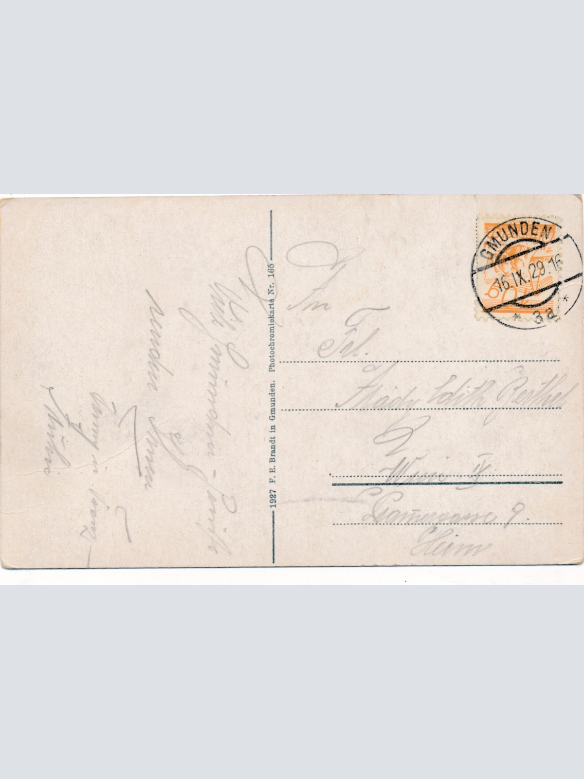 AK aus Gmunden mit Schwäne Oberösterreich (7702)