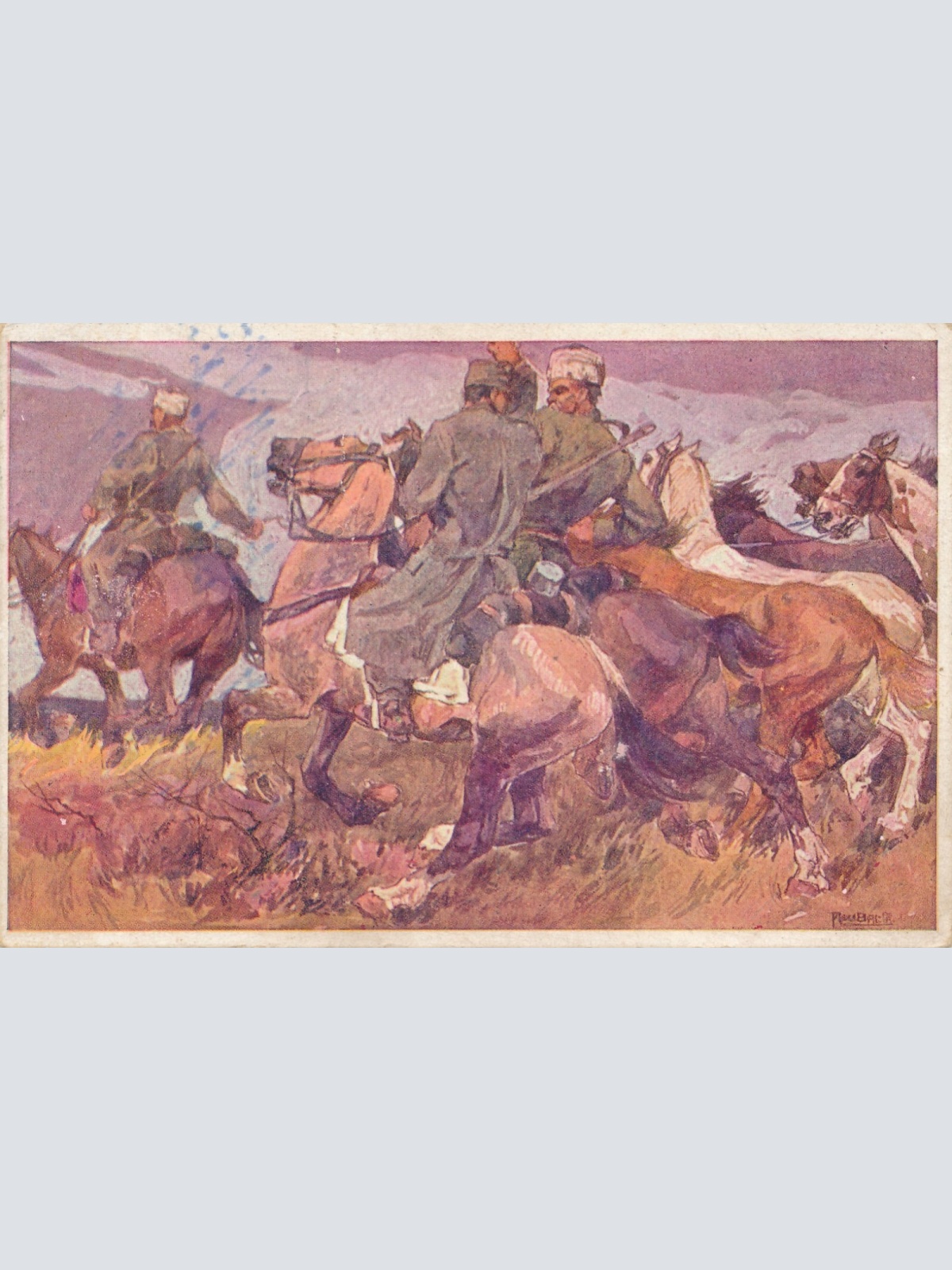 Rot Kreuz Karte Nr.354 Infanterist Franz Weber des 58. Infaterie Regiment (7093)