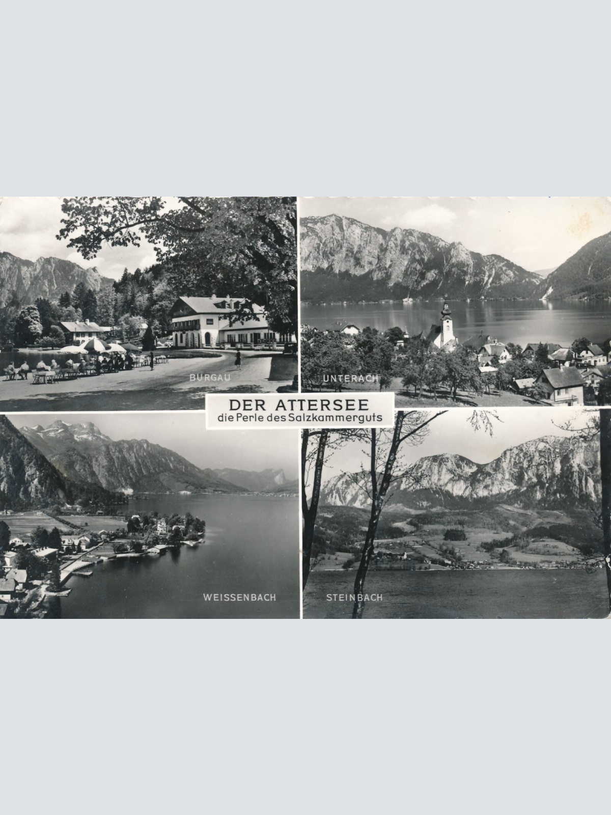 AK aus Attersee Mehrbildkarte Oberösterreich (7648)