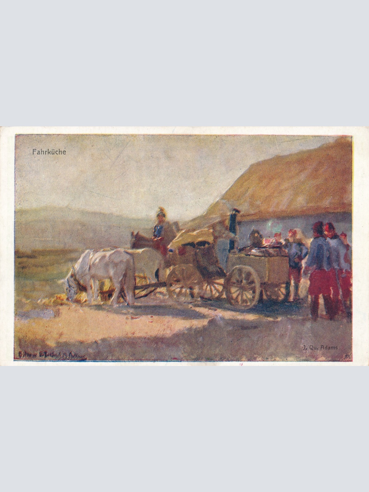 Rot Kreuz Karte Nr.250 Fahrküche (7091)