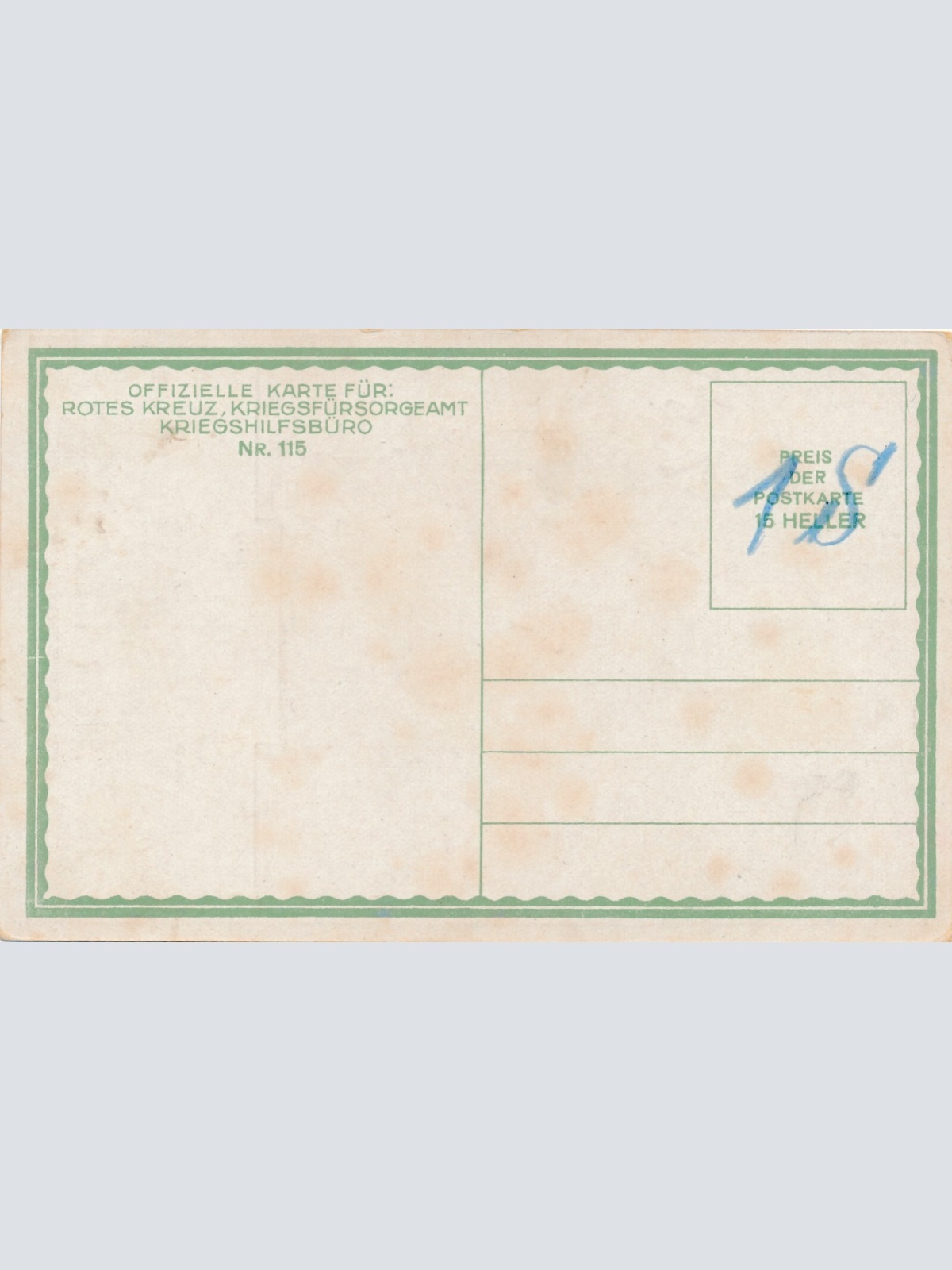 Rot Kreuz Karte Nr.115 Seid Stolz (7090)