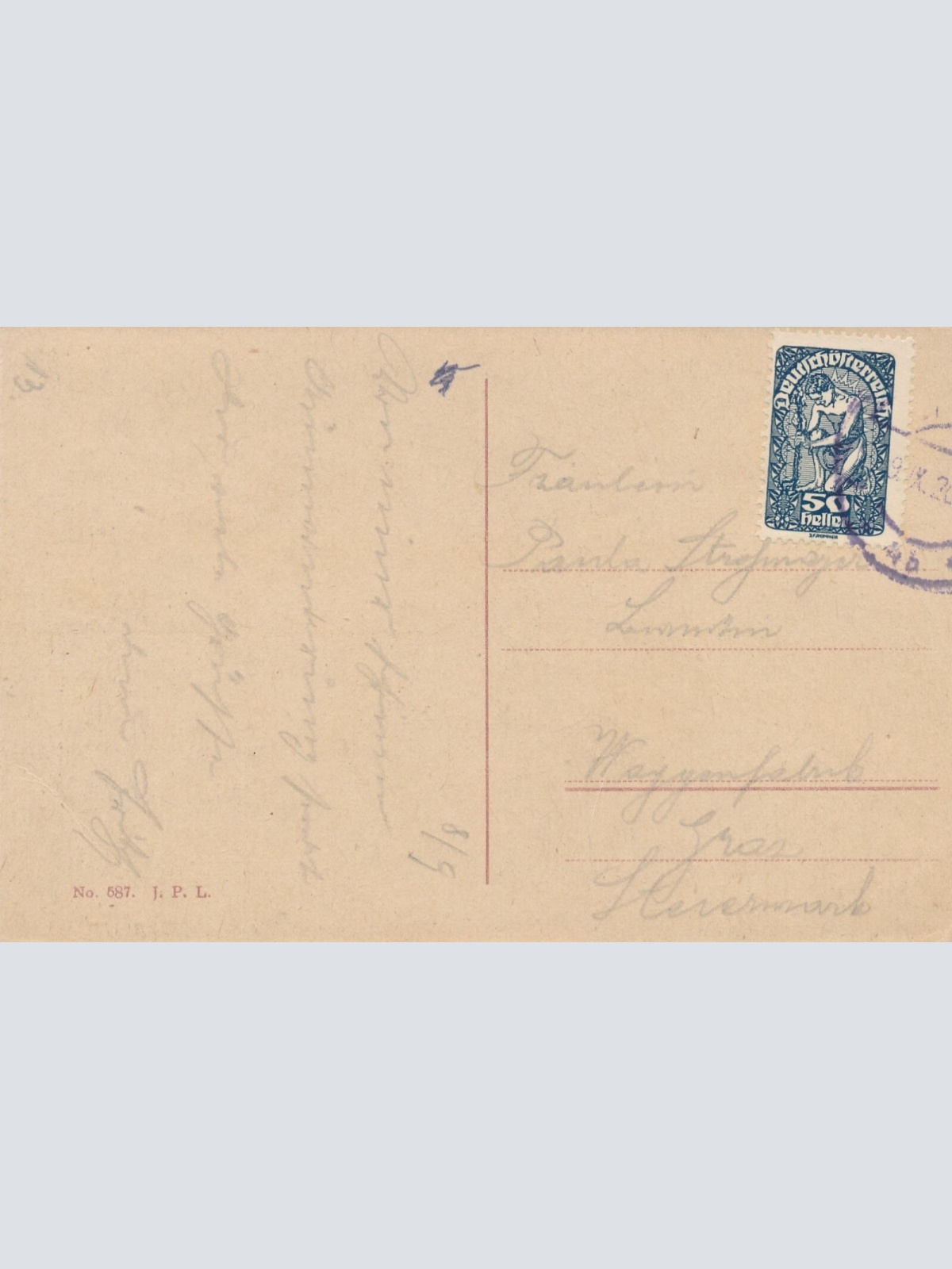 AK aus Linz an der Donau Kai Oberösterreich (7633)