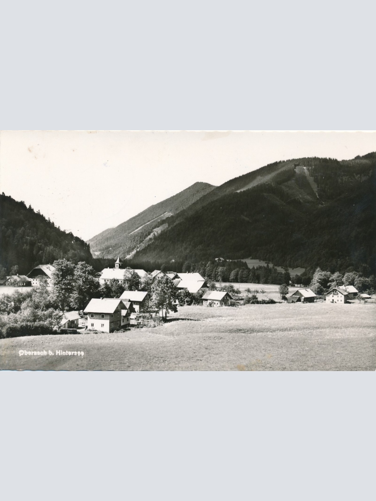 AK aus Oberasch bei Hintersee Salzburg (7078)