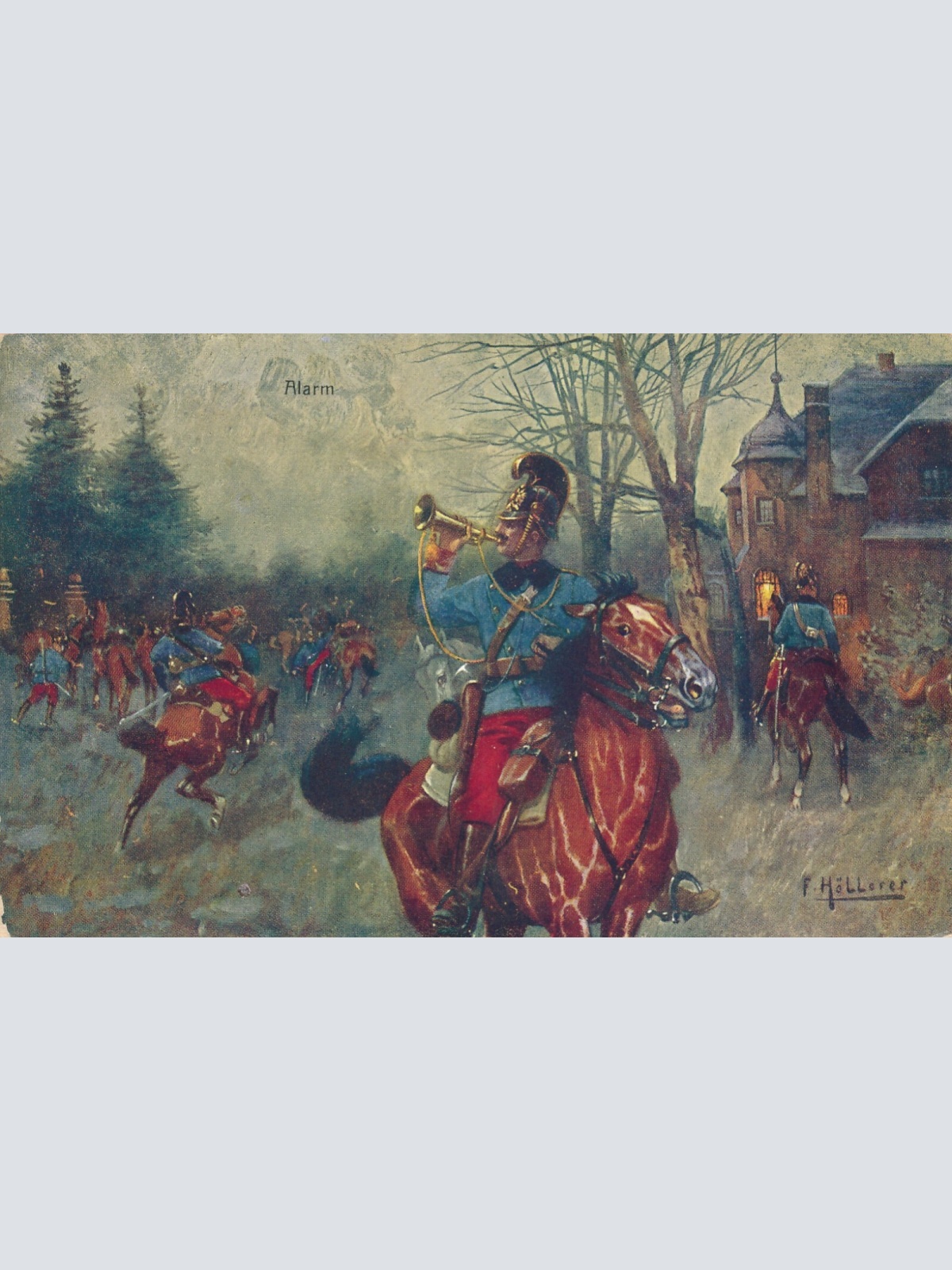 Rot Kreuz Karte Nr.93 Alarm (7089)