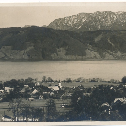 AK aus Nussdorf am Attersee Oberösterreich (7654)