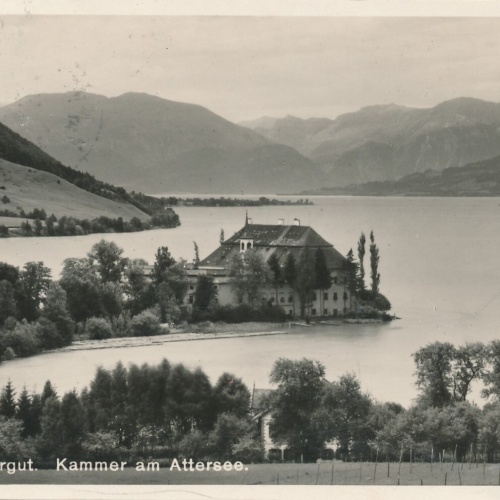 AK aus Kammer am Attersee mit Schloss Oberösterreich (7658)
