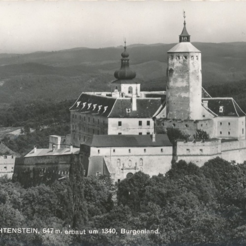 AK vom Schloß Forchtenstein Burgenland (7107)
