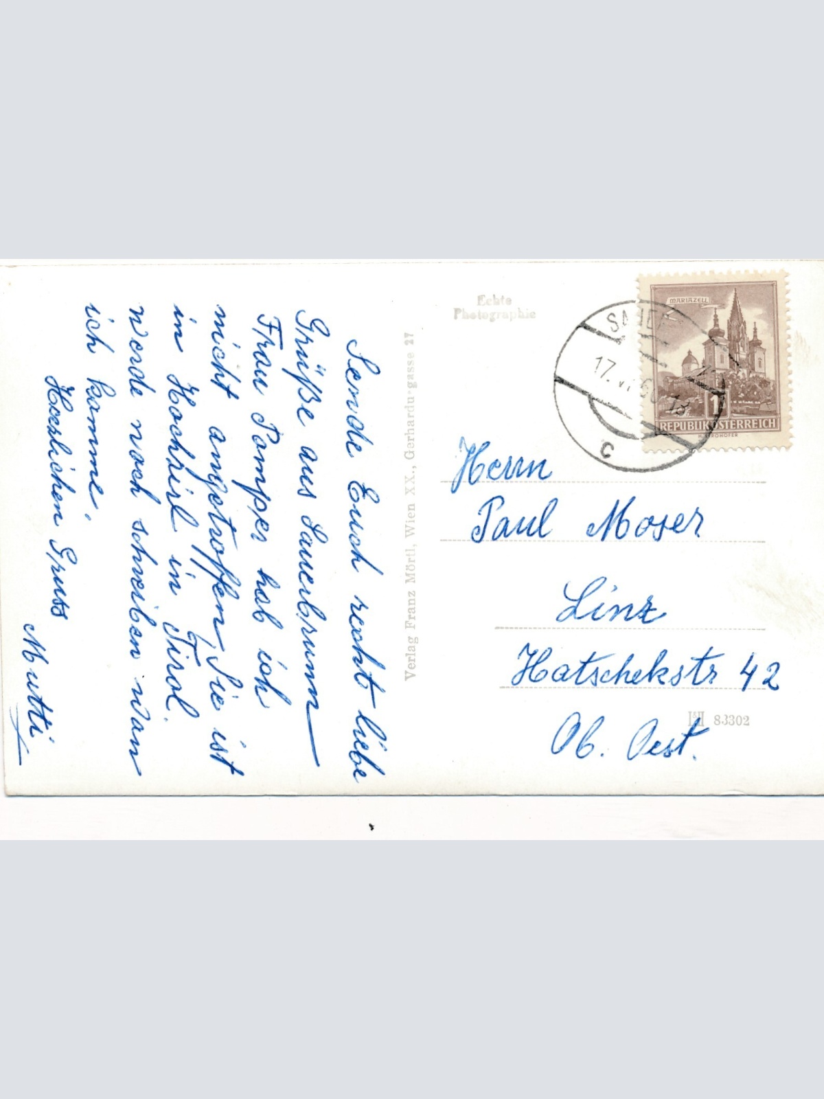 AK aus Sauerbrunn Burgenland (7108)