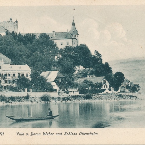 AK aus Ottensheim mit Schloss Oberösterreich (7121)