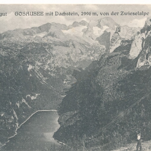 AK, Salzkammergut, Gosausee mit Dachstein, Oberösterreich (S2081)