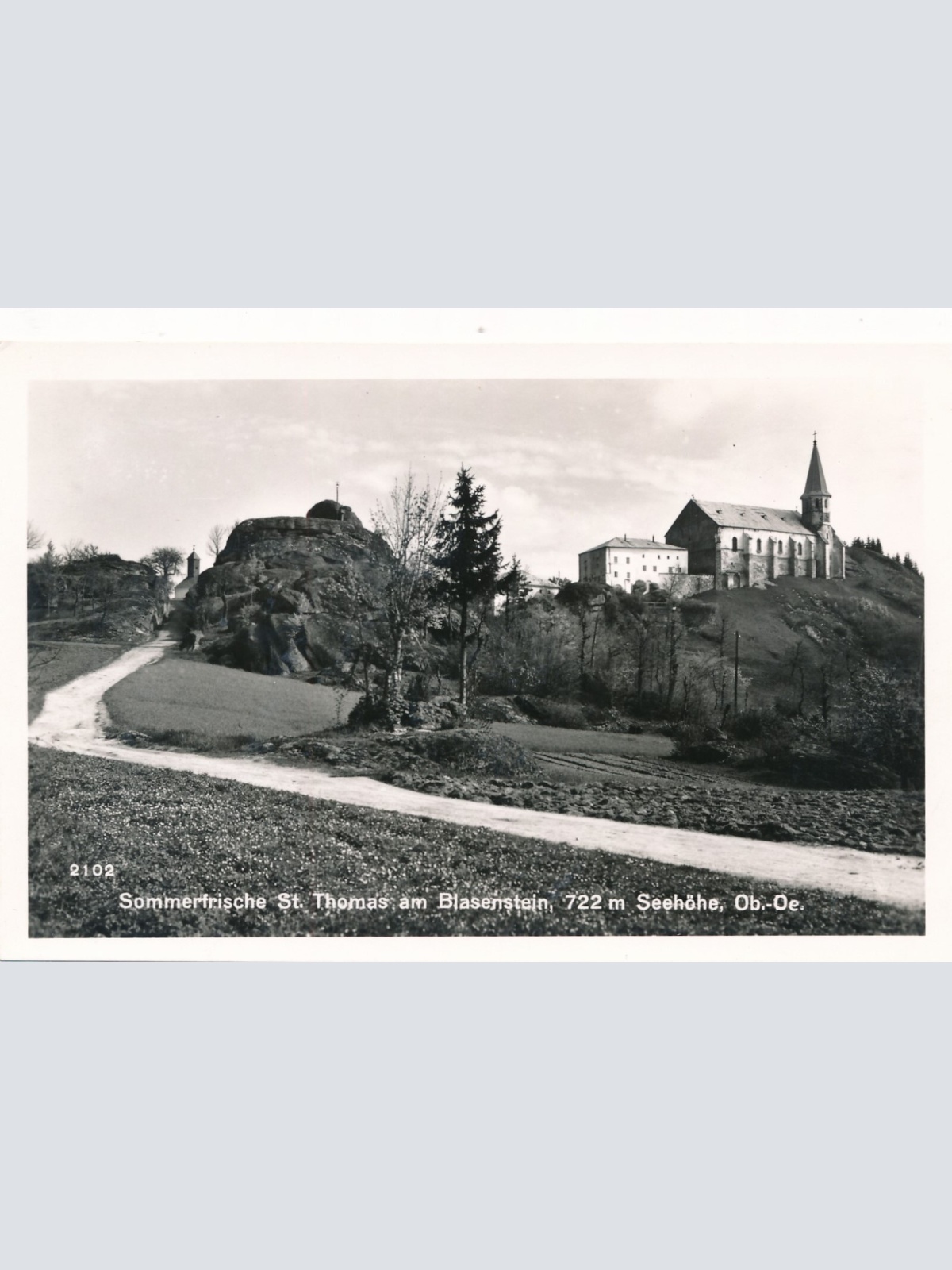 AK, Sommerfrische St. Thomas am Blasenstein, Oberösterreich (S2070)