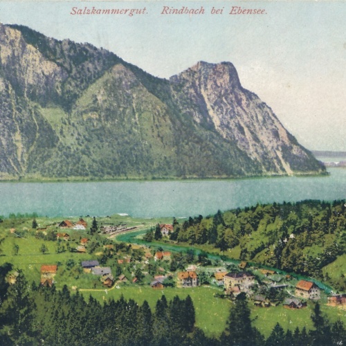 AK, Salzkammergut, Rindbach bei Ebensee, Oberösterreich (S2103)