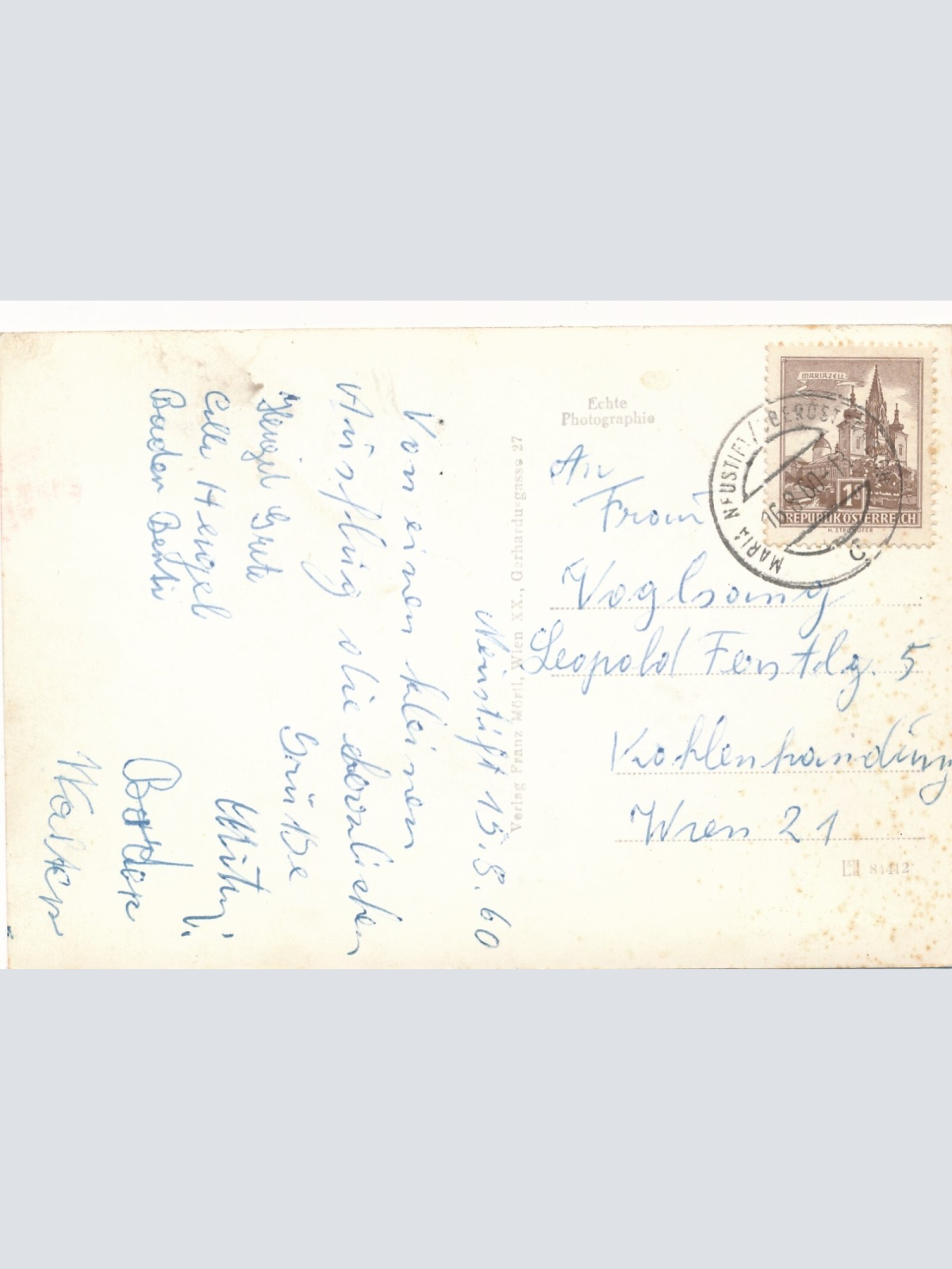 AK, Wallfahrtsort Maria Neustift, Oberösterreich (S2090)