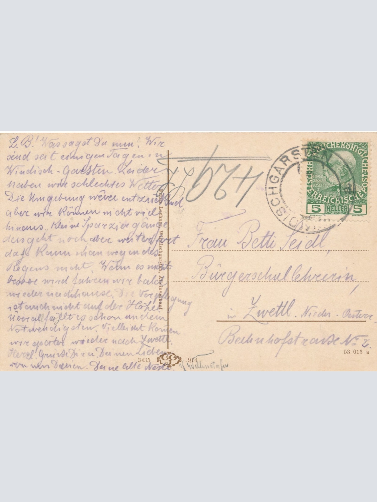 AK, Windischgarsten, Oberösterreich (S2093)