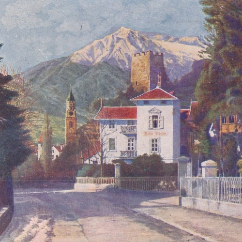 AK aus Merano Strada per Maia Alta e Cima Telles Italien (7746)