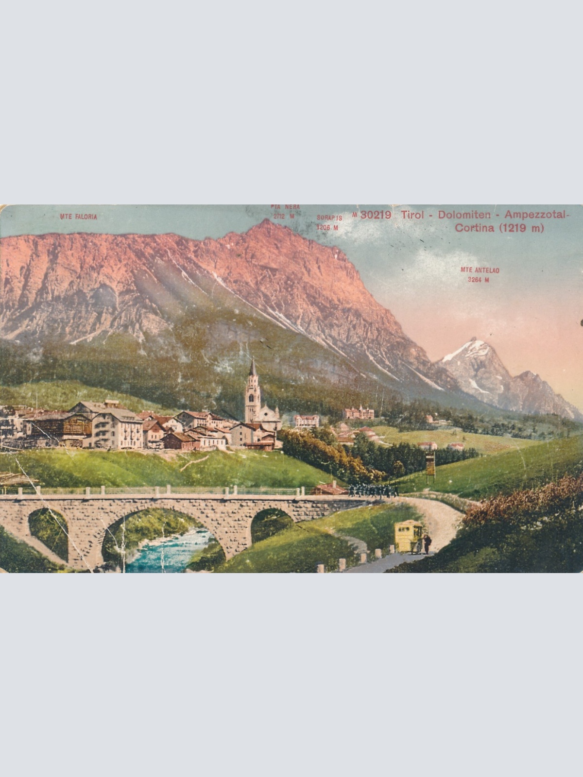 AK aus Cortina Italien (7747)