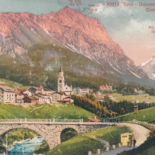 AK aus Cortina Italien (7747)