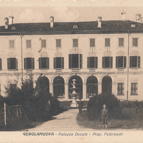 AK aus Gerolanuova Palazzo Ducale Italien (7730)