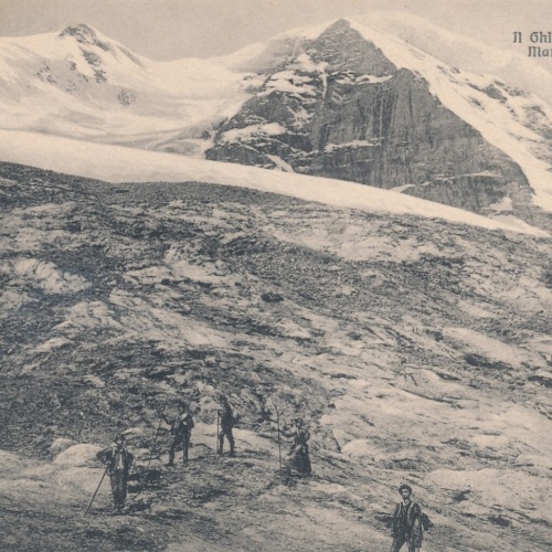 AK aus Agordino Bergwanderung Italien (7735)