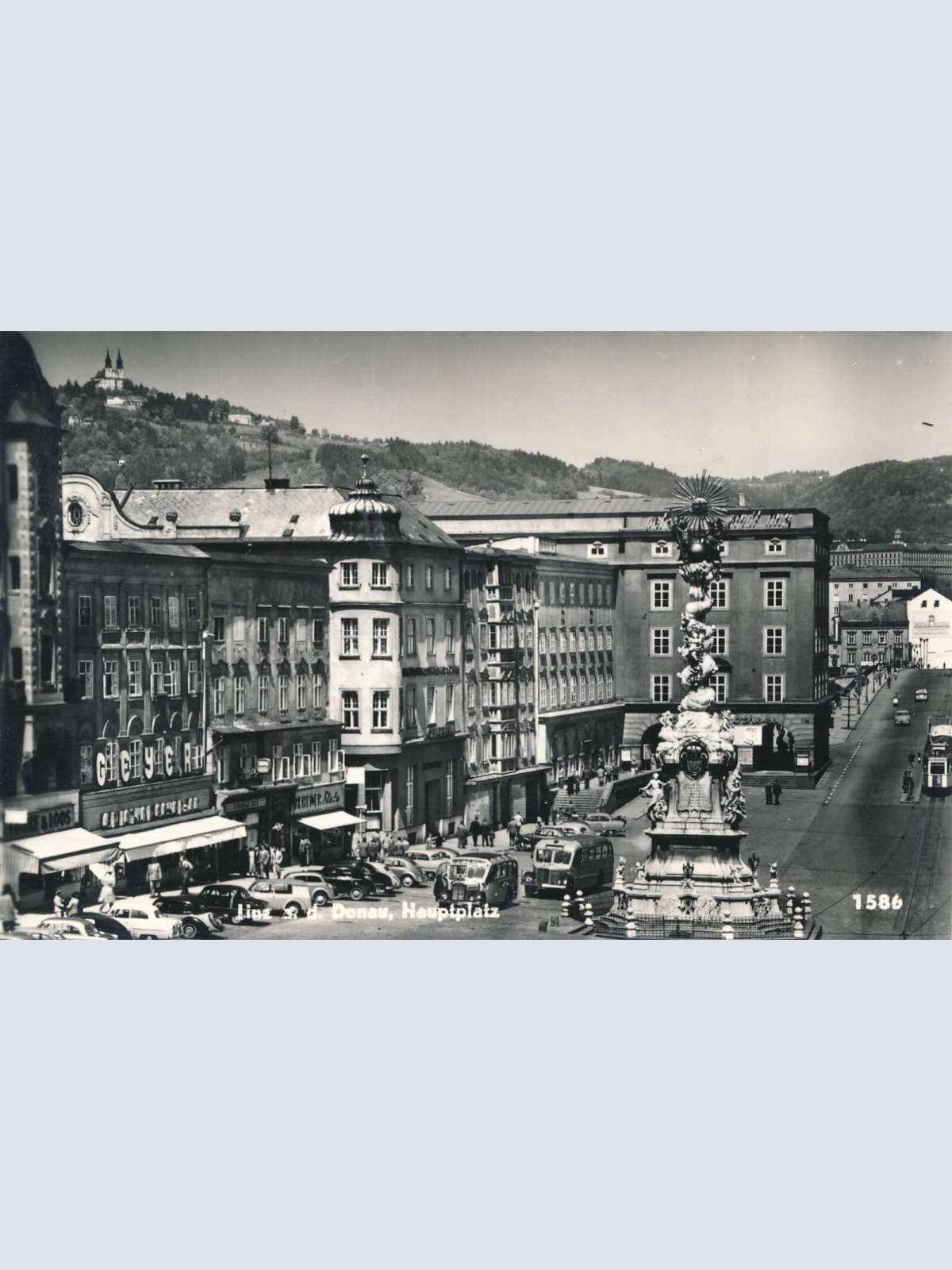 AK, Linz an der Donau, Hauptplatz, Oberösterreich (S2049)