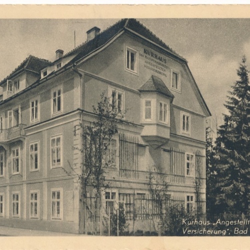 AK, Kurhaus Angestellten-Versicherung, Bad Hall, Oberösterreich (S2057)