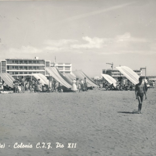 AK aus Bibione Strand Italien (7752)