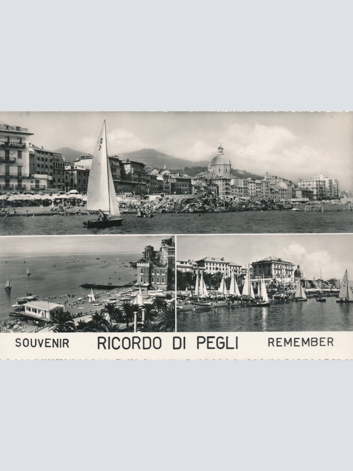 AK aus Ricordo di Pegli Mehrbildkarte Italien (7753)